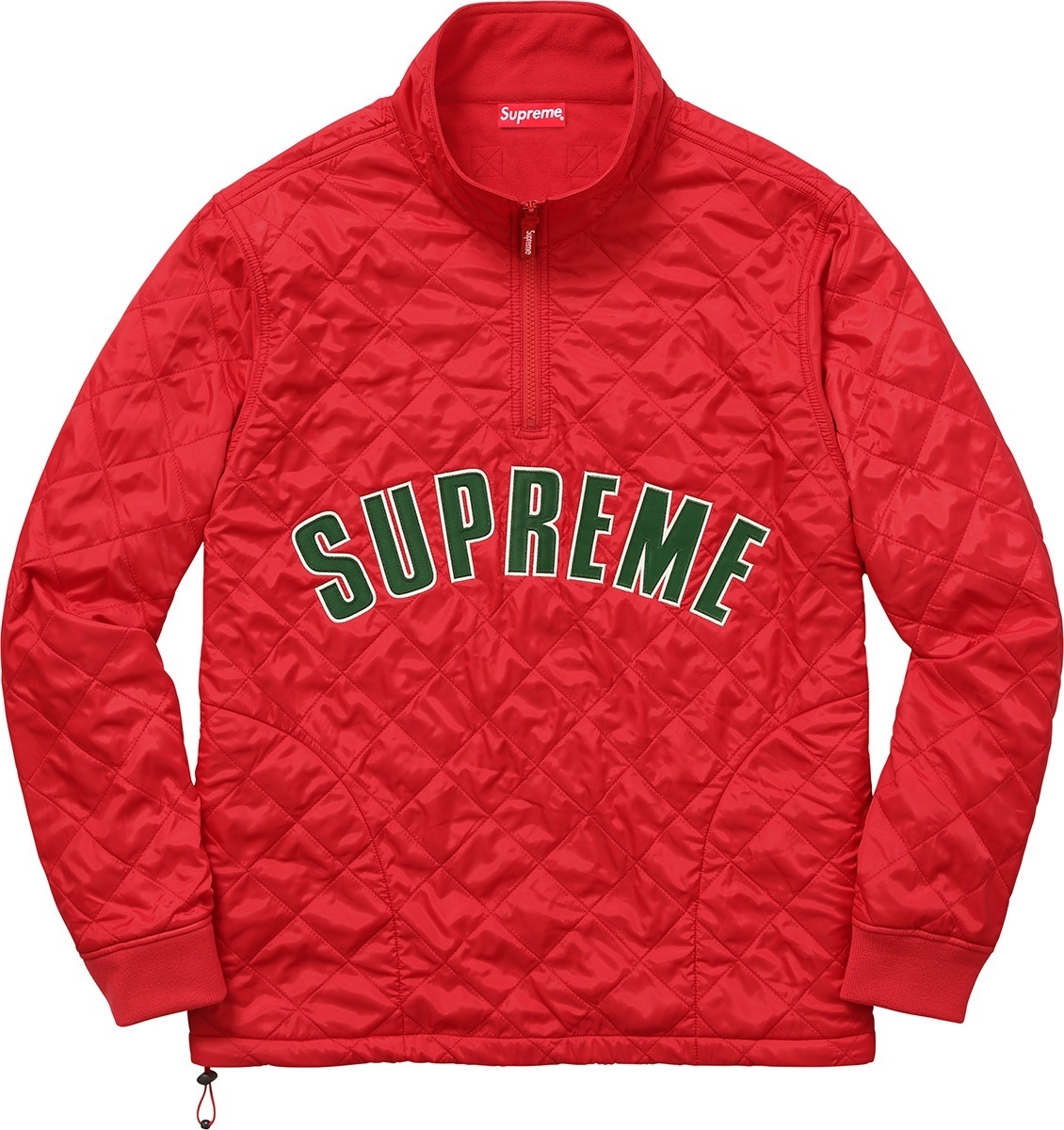Arc Logo Quilted Half Zip Pullover view 2